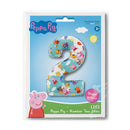 26" LARGE NUMBER PEPPA PIG TWO FOIL