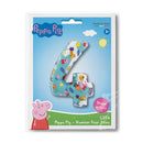 26" LARGE NUMBER PEPPA PIG FOUR FOIL