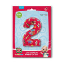 26"  LARGE NUMBER COCOMELON TWO FOIL
