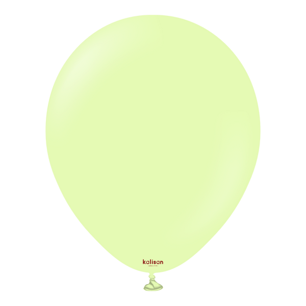 12" KALISAN MACARON PISTACHIO LATEX (100 PER BAG)