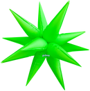 40" STARBURST ELECTRIC GREEN FOIL