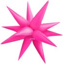 40" STARBURST ELECTRIC PINK FOIL