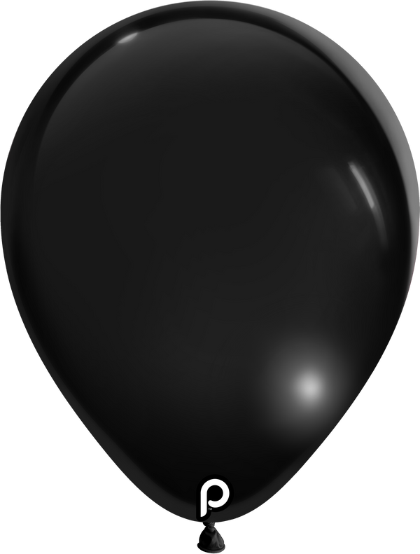 11" PRIMA BLACK LATEX (100 PER PACK)