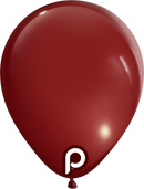 5" PRIMA BURGUNDY LATEX (100 PER PACK)