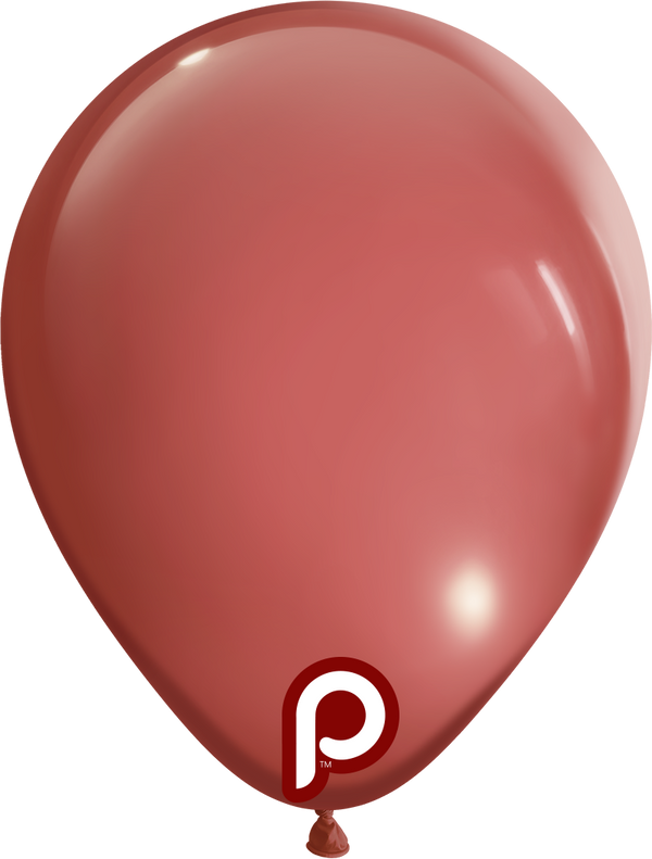 5" PRIMA FRENCH ROSE LATEX (100 PER PACK)