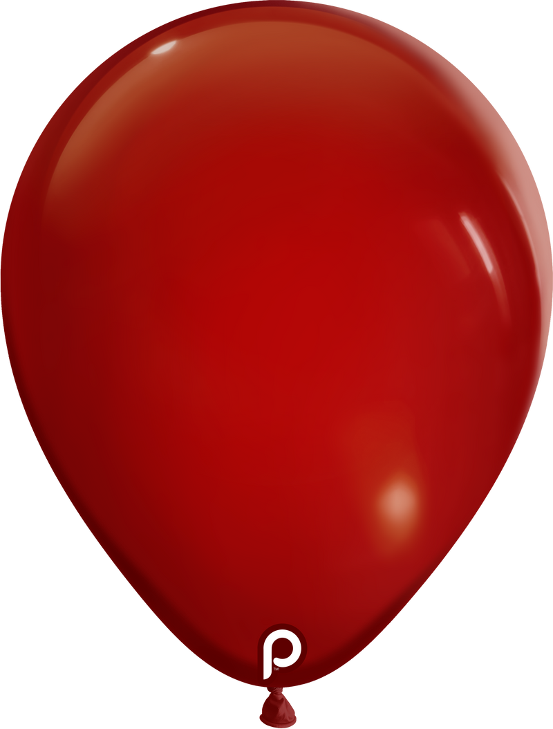 11" PRIMA GARNET LATEX (100 PER PACK)