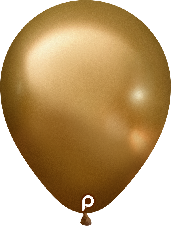 11" PRIMA GLAM GOLD LATEX (50 PER PACK)