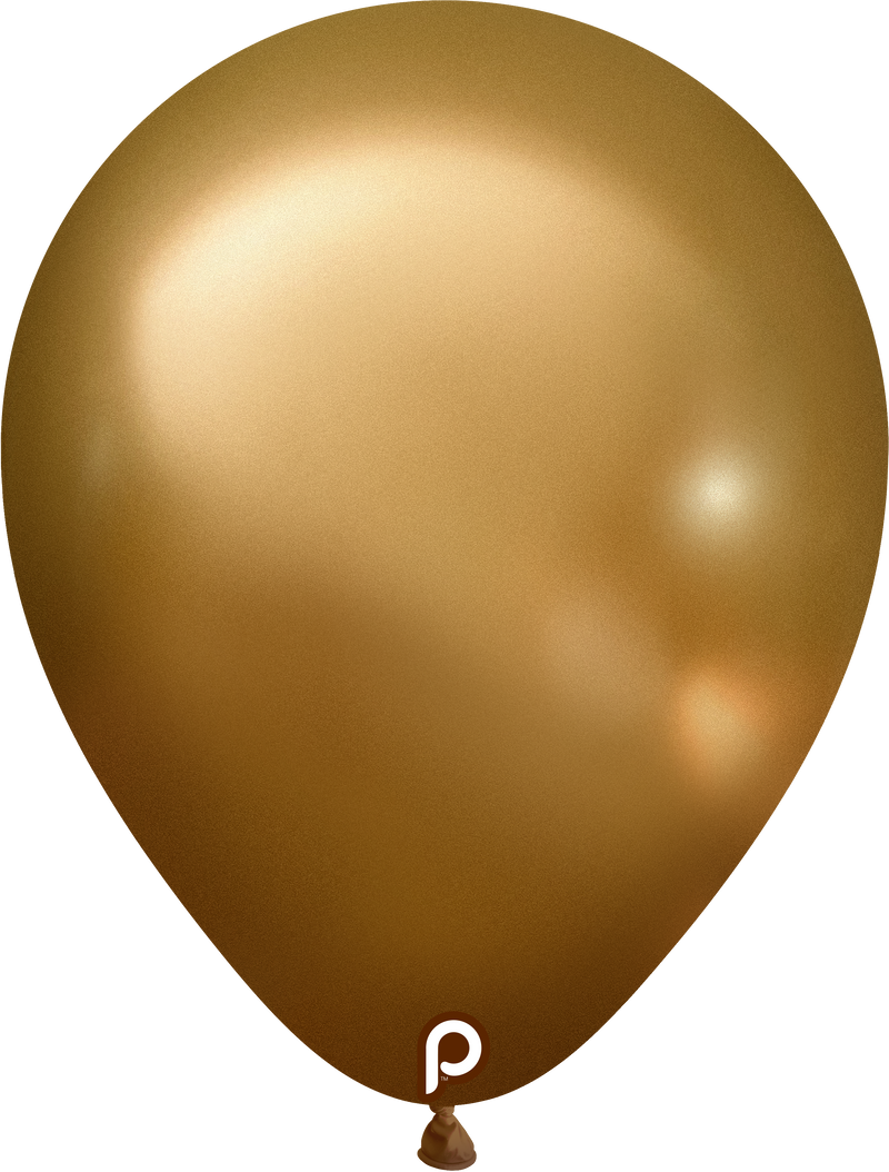 18" PRIMA GLAM GOLD LATEX (25 PER PACK)