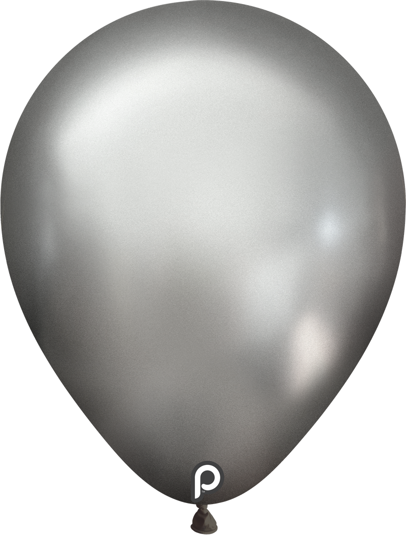 18" PRIMA GLAM SILVER LATEX (25 PER PACK)