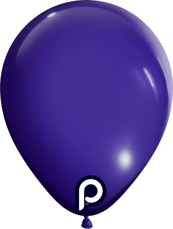5" PRIMA PURPLE LATEX (100 PER PACK)