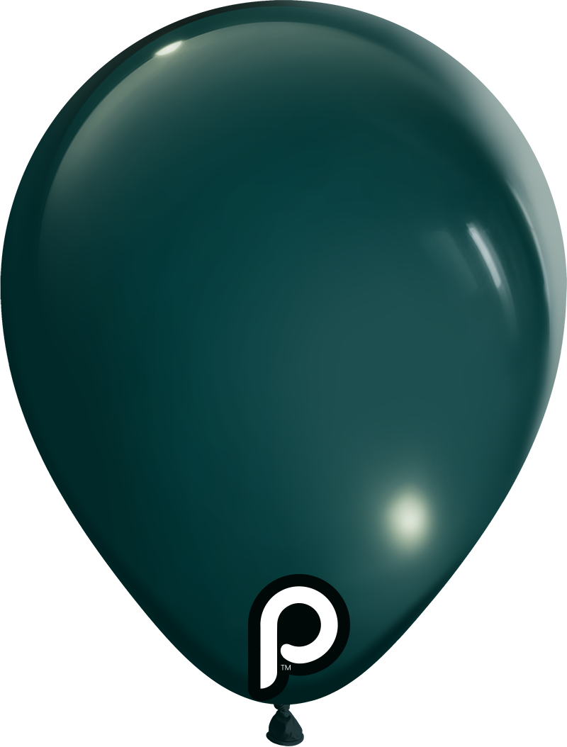 5" PRIMA DEEP TEAL LATEX (100 PER PACK)