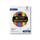 18" COLOURFUL GRADUATION FOIL