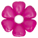 34" DECO HOT PINK DAISY FOIL