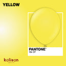 12" KALISAN STANDARD YELLOW LATEX (100 PER BAG)