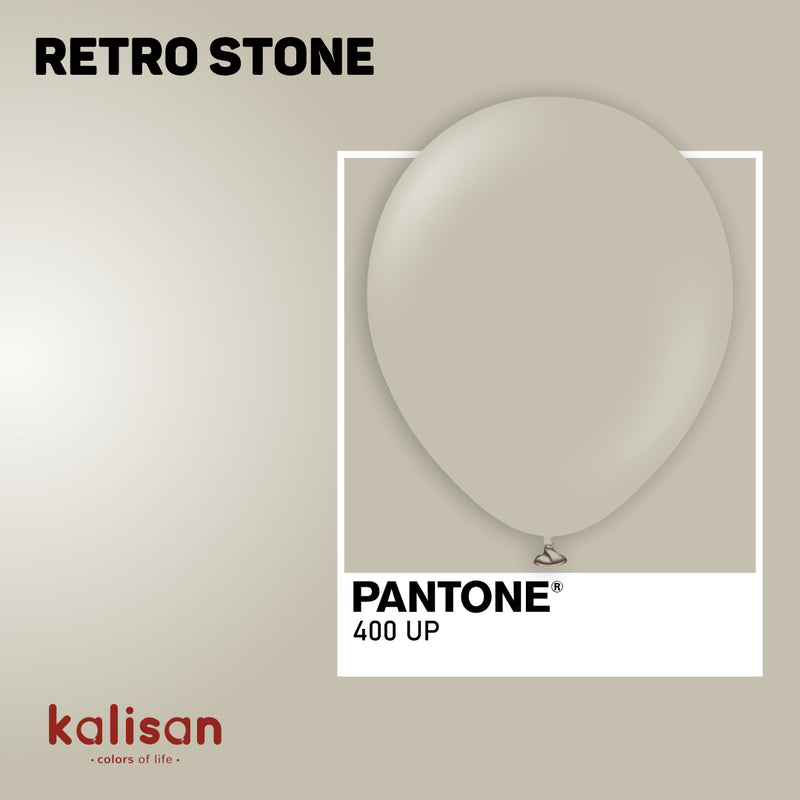 5" KALISAN RETRO STONE LATEX (100 PER BAG)