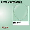 18" KALISAN RETRO WINTER GREEN LATEX (25 PER BAG)