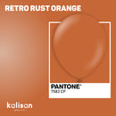 12" KALISAN RETRO RUST ORANGE LATEX (100 PER BAG)