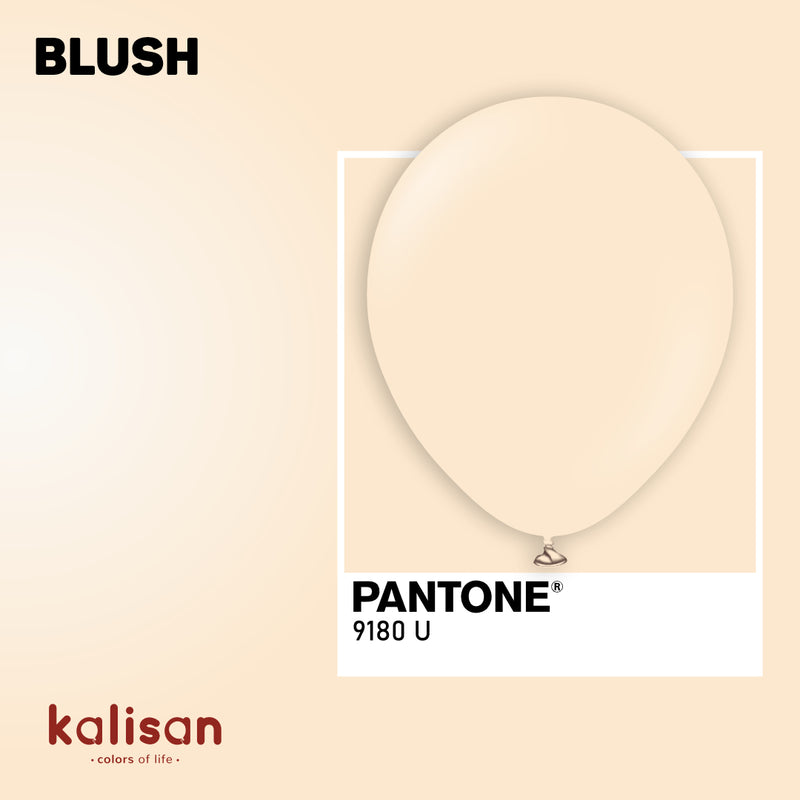 12" KALISAN STANDARD BLUSH LATEX (100 PER BAG)