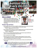 RELIA-DROP BALLOON DROP NETS
