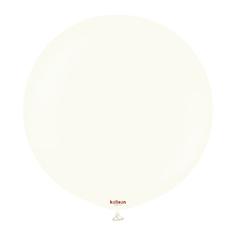 36" KALISAN RETRO WHITE LATEX (2 PER BAG)