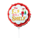 9" ROUND ELF ON THE SHELF LOGO FOIL
