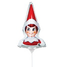 9" ELF ON THE SHELF SHAPED HEAD FOIL