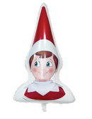 34" ELF ON THE SHELF SHAPED HEAD FOIL