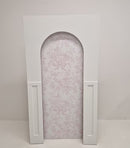 PRETTY PINK CARDBOARD BACKDROP