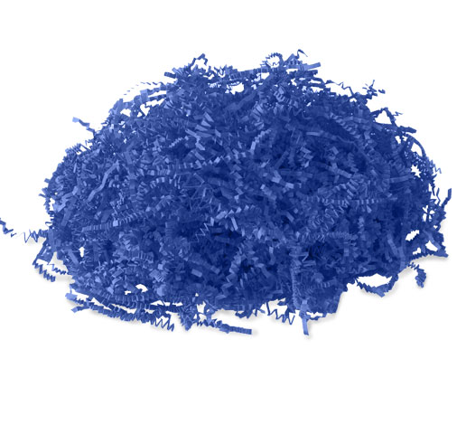 SHREDDED PAPER BLUE (500 GRAM PACK)