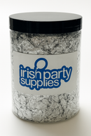 SILVER DECORATIVE LEAF FLAKES 10G