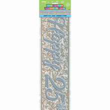 25TH SILVER ANNIVERSARY BANNER 12FT