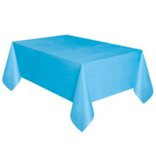 BABY BLUE TABLE COVER