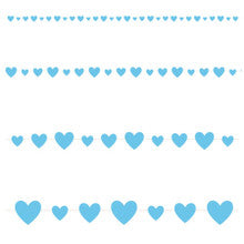GARLAND: BLUE HEARTS GARLAND (9FT)