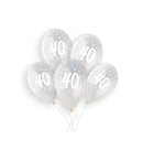 13" AGE 40 CRYSTAL LATEX (25 PER PACK)