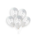 13" AGE 50 CRYSTAL LATEX (25 PER PACK)