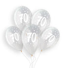 13" AGE 70 CRYSTAL LATEX (25 PER PACK)