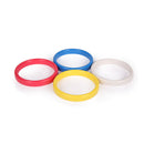 WRIST WEIGHT BRACELETS: ASSORTED HARD PLASTIC WRIST WEIGHT BRACELETS 19 GRAM (100 PER BAG)