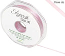 RIBBON: 3mm ELEGANZA DOUBLE FACED SATIN RIBBON LIGHT PINK NO.21 (3MM X 50M)