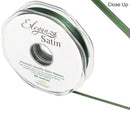 RIBBON: 3mm ELEGANZA DOUBLE FACED SATIN RIBBON SAGE GREEN NO.51 (3MM x 50M)