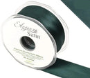 RIBBON: 38mm ELEGANZA DOUBLE FACED SATIN RIBBON GREEN NO.50 (38MM X 20M)