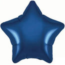 19" NAVY BLUE STAR PACKAGED FOIL