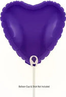 9" PURPLE HEART PACKAGED FOIL (PACK OF 5)