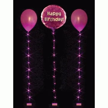 BALLOONLITE 10 SET FUCHSIA BALLOON LIGHTS