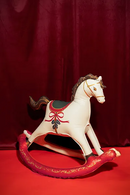 46" CHRISTMAS ROCKING HORSE FOIL