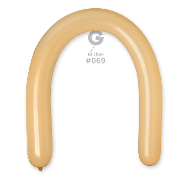 350G GEMAR MODELLING BALLOONS BLUSH