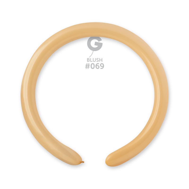 260G GEMAR MODELLING BALLOONS BLUSH