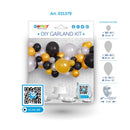 DIY GARLAND KIT BLACK, SILVER, GOLD