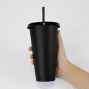 COLD CUPS: SOLID COLOUR COLD CUP SOLID BLACK 24OZ