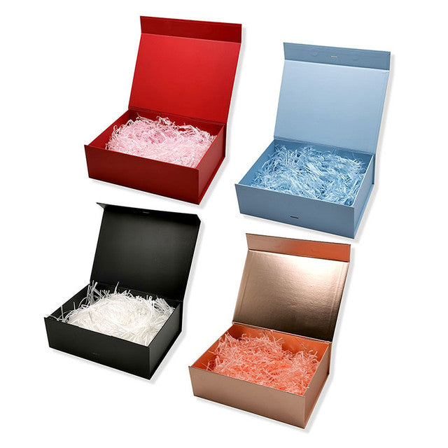 SHREDDED TISSUE PAPER FILLER BLACK - SMALL 20g BAG