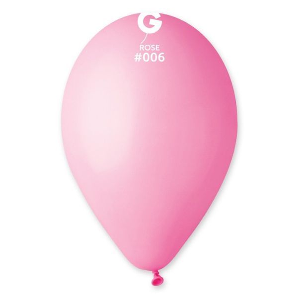 13" GEMAR RETAIL LATEX ROSE